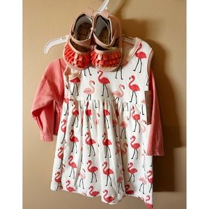 Dress & Cardigan Set